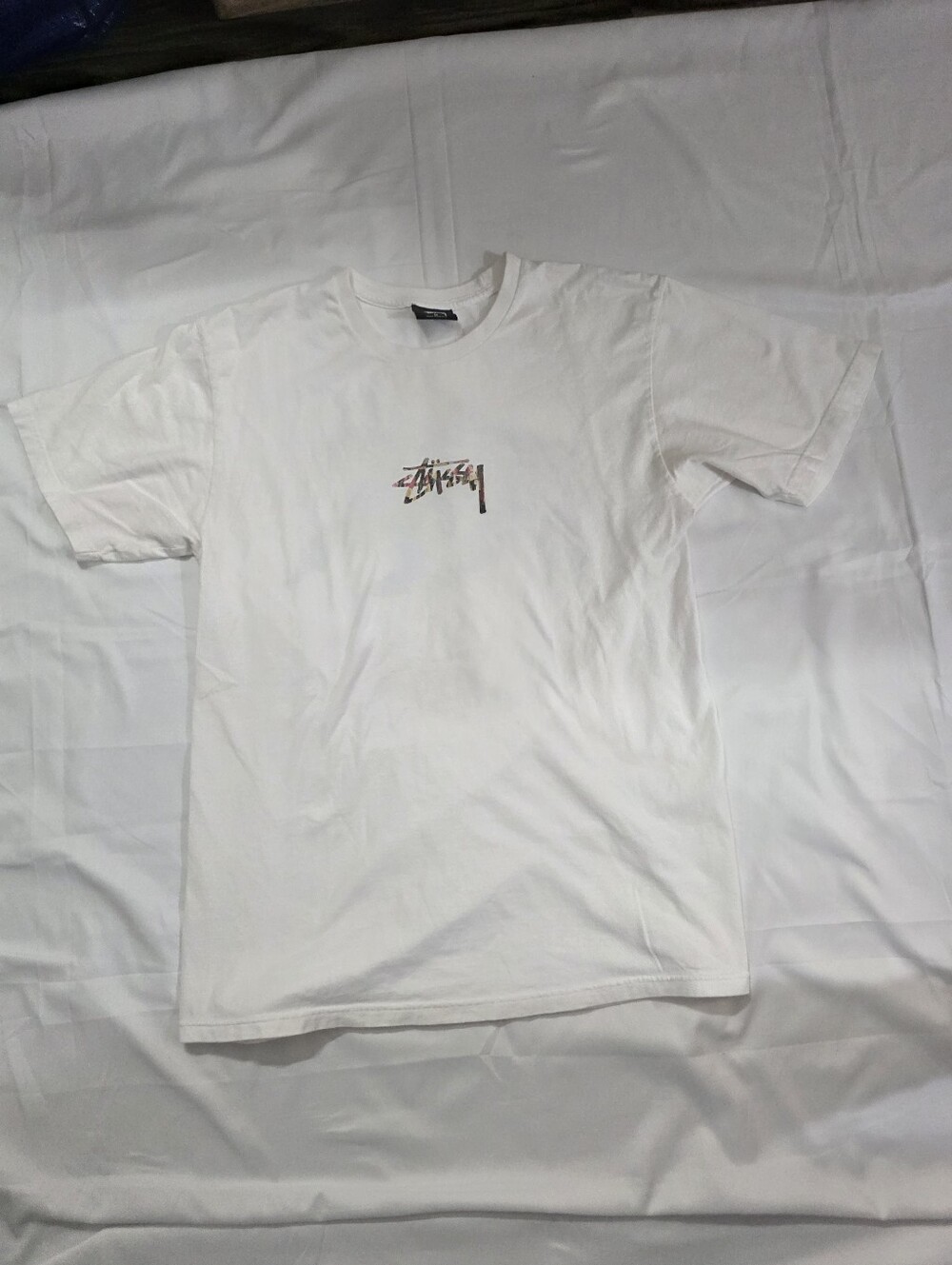 Stussy Men's Short Sleeve Lion Logo Short Sleeve  Tee